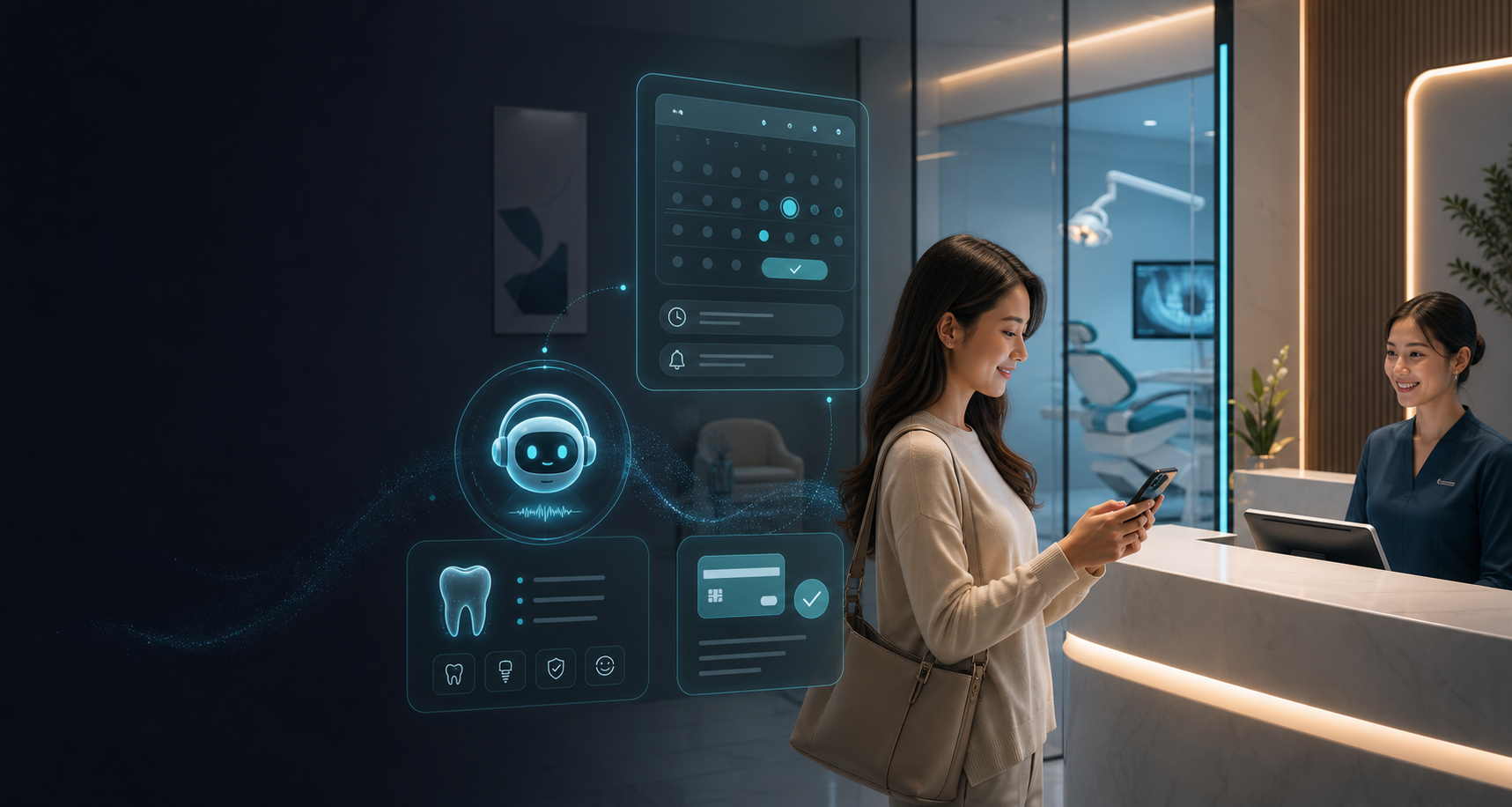 Hubi AI customer service for Dental Clinics