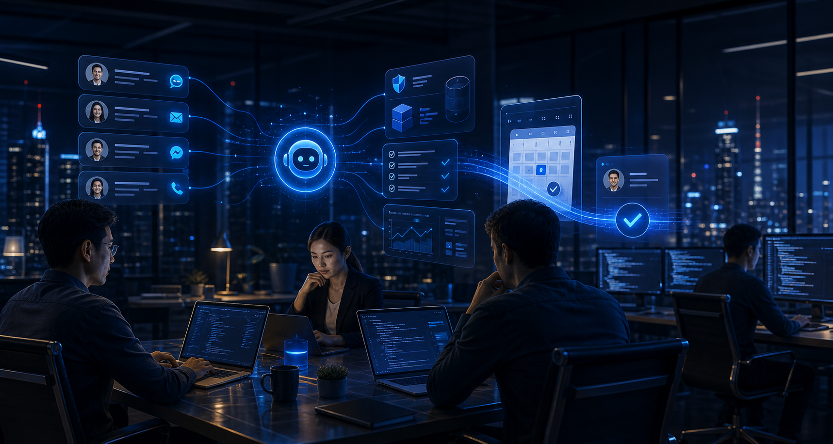 Hubi AI customer service for IT Companies